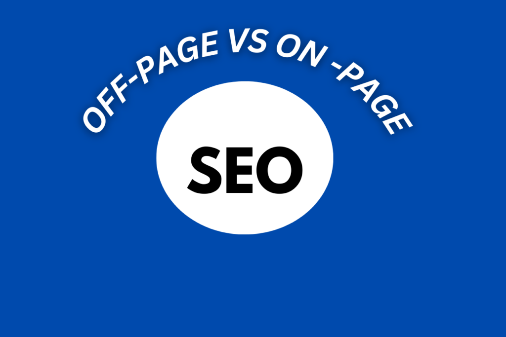 OFF-PAGE VS ON -PAGE